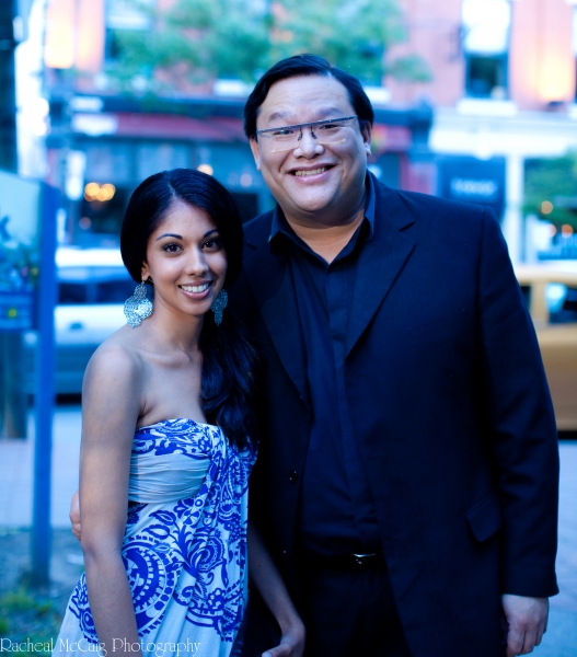 Producer & President of the Toronto Fringe Festival Derrick Chua & Guest Photo